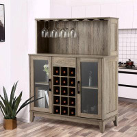 August Grove Kanyi Bar with Wine Storage