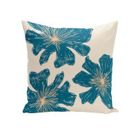e by design Floral  Outdoor Pillow