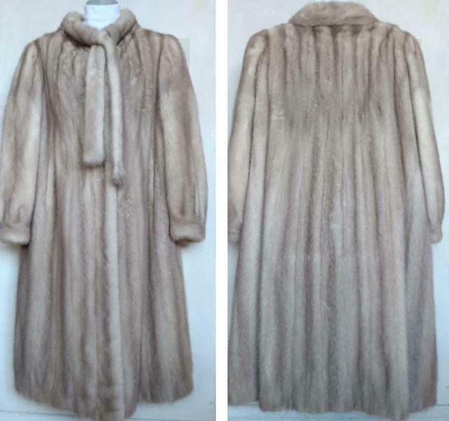 Gorgeous 3X Female Mink Coat Oakville 3XL 22 24 XXL Real Fur Long in Women's - Tops & Outerwear in Ontario