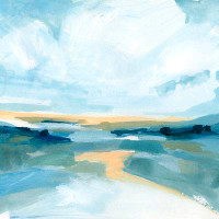 Highland Dunes Adyanna Basin Sunshine II On Canvas by Victoria Borges Print