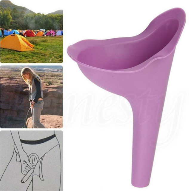 NEW WOMANS PORTABLE URINAL OUTDOOR CAMPING STAND UP PEE URNIATION P34884 in Other in Alberta