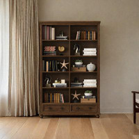 HIGH CHESS Solid Wood Standard Bookcase