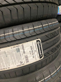 FOUR NEW 235 / 50 R18 CONTINENTAL CONTISPORT 5 SUV TIRES -- SALE