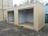 BRAND NEW! BEST EVER Rollup White 7x7 Steel Door - Sheds, Buildings, Outbuildings, Toy Sheds, Garages, Sea Cans.