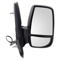 Mirror Passenger Side Ford Transit T-150 Cargo 2020 Power Textured Short Arm 12 Pin Connector With Signal/Blind Spot/Pow