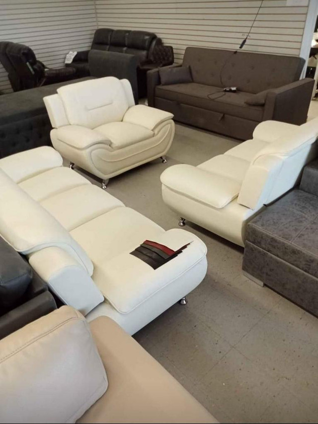 Grab these 3 Pieces sofa set for $899 before it’s too late! Black, White, Grey colours available in Couches & Futons in London - Image 2