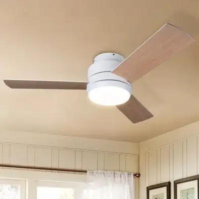 The 42 3 Blade Ceiling Fan with Remote Control will add a lot of character to your space. It is made...