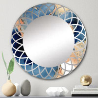 East Urban Home Soderlund - Modern Wall Mirror Round