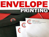Envelope Printing - We Print Custom Full Bleed Envelopes! Highly competitive pricing & Canada-wide shipping