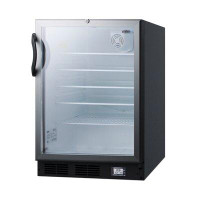 Summit Appliance 24" Wide Built-In All-Refrigerator, ADA Compliant
