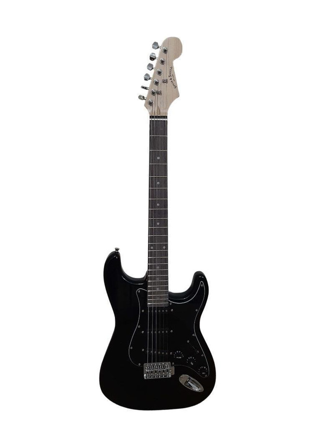 Electric Guitar Standard size for beginners, Students Black SPS522 in Guitars - Image 2