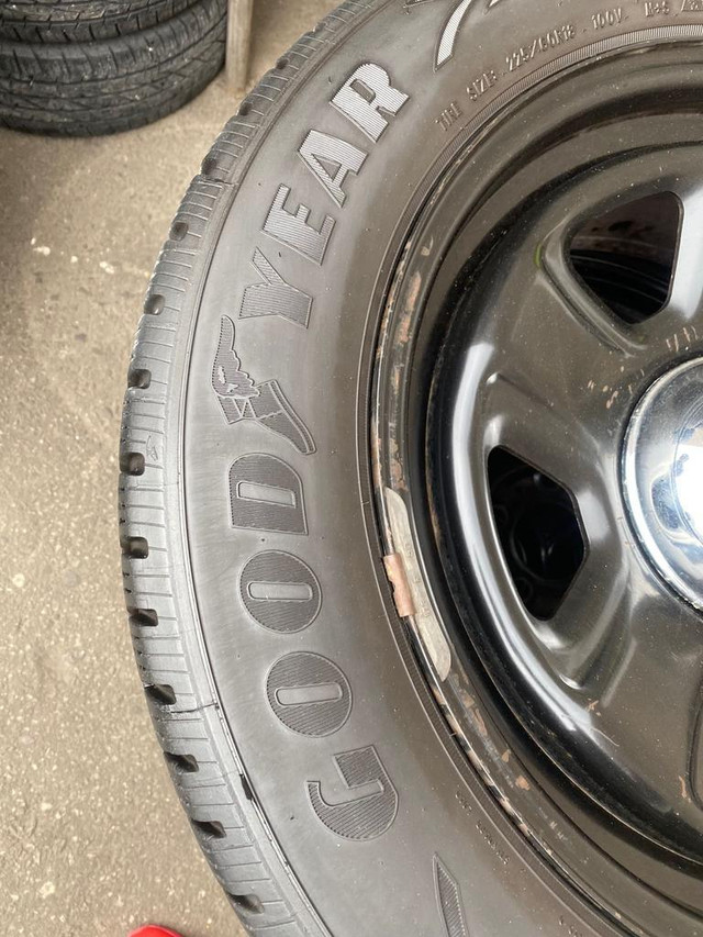 FOUR USED 225 60 R18 GOODYEAR ASSURANCE ALL WEATHER TIRES in Tires & Rims in Toronto (GTA) - Image 3