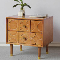 George Oliver Jocelle Solid Wood Accent Chest