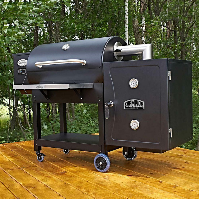 Louisiana Grills® LG900C1 Champion Wood Pellet Grill with Smoke Box & Front Shelf in BBQs & Outdoor Cooking - Image 2