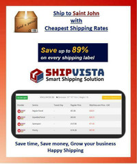 Cheapest Shipping Rates for packages to St John