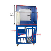 Vertical Type Screen Printing Washout Tank with Back lighting Ink Storage Washout Booth #006350