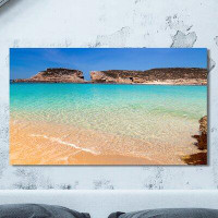 Made in Canada - Picture Perfect International 'The Blue Lagoon on Comino Island, Malta Gozo' Photographic Print on Wrap