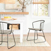 Sand & Stable™ Nabu Dining Chair in Grey/Black