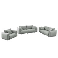 Hokku Designs 3-seater + 2-seater + 1-seater combination sofa Modern Couch for Living Room