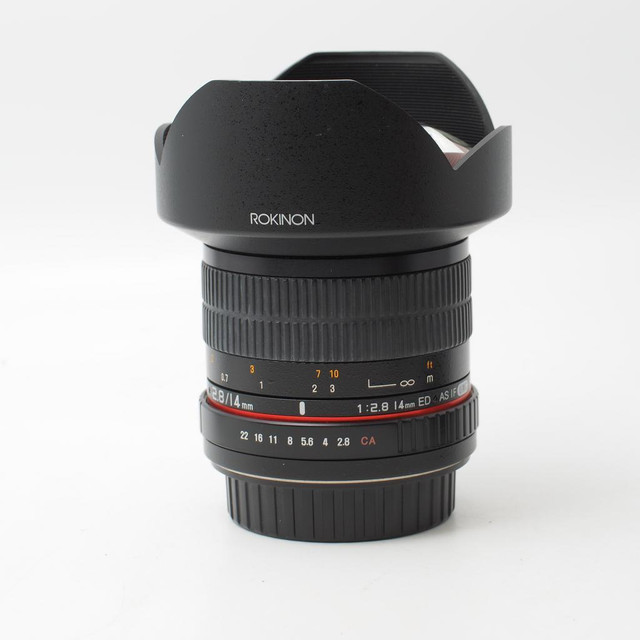 Rokinon 14mm f2.8 Wide Angle Lens for Canon (ID  - 2004) in Cameras & Camcorders - Image 4