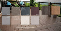 Clubhouse Earthtone PVC Decking -Engineered Polymer Decking, 4 Solid Shades offer the look of Painted Wood 12 16 20'