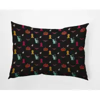 The Holiday Aisle® Halloween Critters Indoor/Outdoor Throw Pillow Rectangle