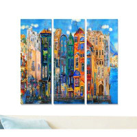 East Urban Home 3 Piece Unframed Painting on MDF
