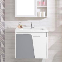 Inhouse 28" Wall-Mounted Bathroom Vanity With Sink For Small Bathroom