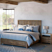 Birch Lane™ Victoria Solid Wood Panel Bed