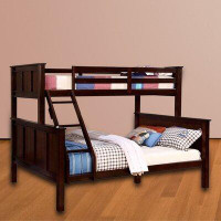 Williams Import Co. Gracie Twin over Full Bunk Bed with Mattress