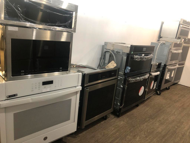 HUGE SELECTION AND AMAZING PRICES ON BRAND NEW UNBOXED WALL OVENS!!! DOUBLE WALL AND MICROWAVE WALL OVENS AVAILABLE in Stoves, Ovens & Ranges in Edmonton Area - Image 3
