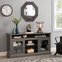 Winston Porter TV Console for TV Up to 65" with Open and Closed Storage Space