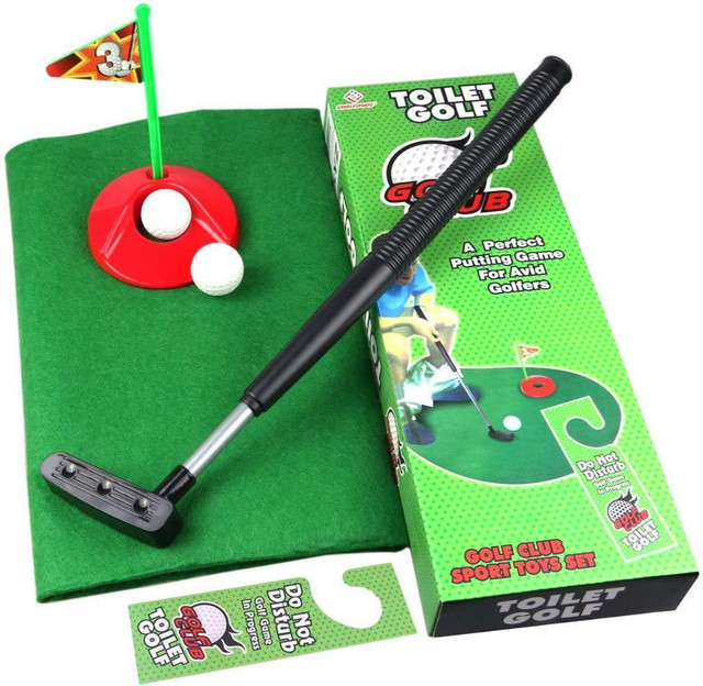 NEW TOILET POTTY PUTTER GOLF GAME TTGOLF in Toys & Games in Alberta