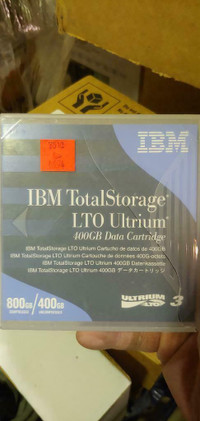 IBM Total Storage LTO Ultrium 400GB Data Cartridge - New
