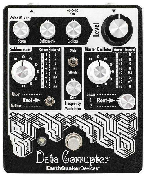 Data Corrupter® Modulated Monophonic Harmonizing PLL EarthQuaker Devices in Amps & Pedals
