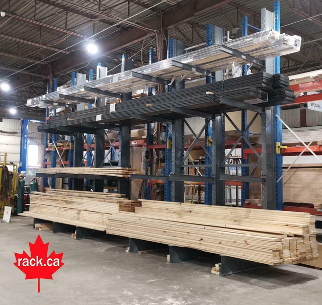We Stock Regular Duty Cantilever Rack - We ship cantilever racking across Canada! Structural Cantilever Racks in Industrial Shelving & Racking - Image 2