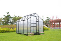 NEW 8.5 FT X 6.5 FT POLYCARBONATE GREENHOUSE GH866