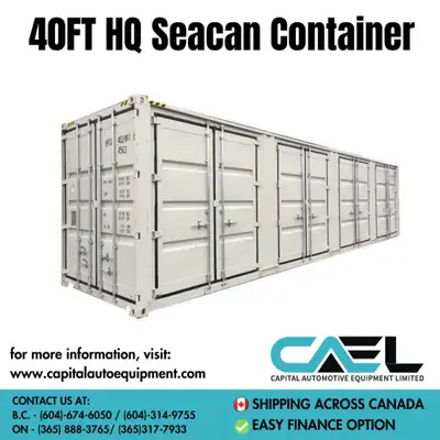 Wholesale price : Brand new 40ft high cube storage container at the lowest price in the market all o...