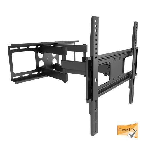 ARTICULATING SWIVEL FULL MOTION TV WALL MOUNT SUPPORTS 37 INCH-70 INCH CURVED / FLAT TV HOLDS 40 KG (88 LB) $54.99 in TV Tables & Entertainment Units in City of Toronto - Image 2