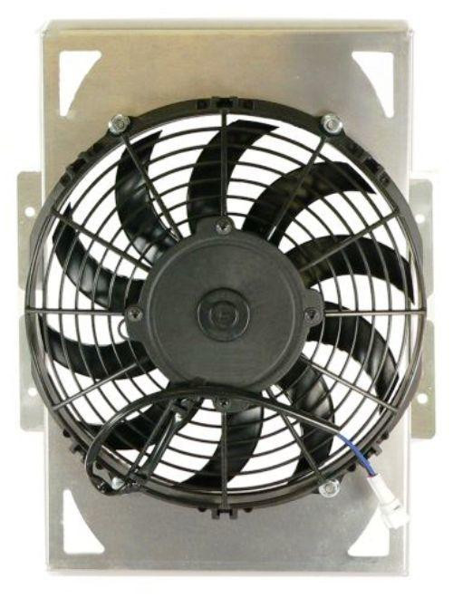 Radiator Cooling Fan Motor YAMAHA RHINO 450 YXR45F 660 YXR66F UTV 2004-2009 in ATV Parts, Trailers & Accessories