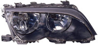 Head Lamp Passenger Side Bmw 3 Series Wagon 2002-2005 Halogen Black High Quality , BM2503122