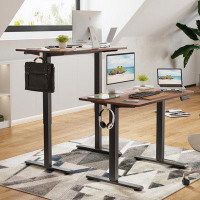 Inbox Zero Marily Height Adjustable Rectangle Standing Desk