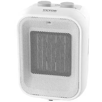 Electric Heater Keeps You Warm Through the WinterTemperature control and rapid heating with 1500W po...