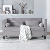 Mercer41 Modern Sofa Couch 2 Seater Fabric Sofa