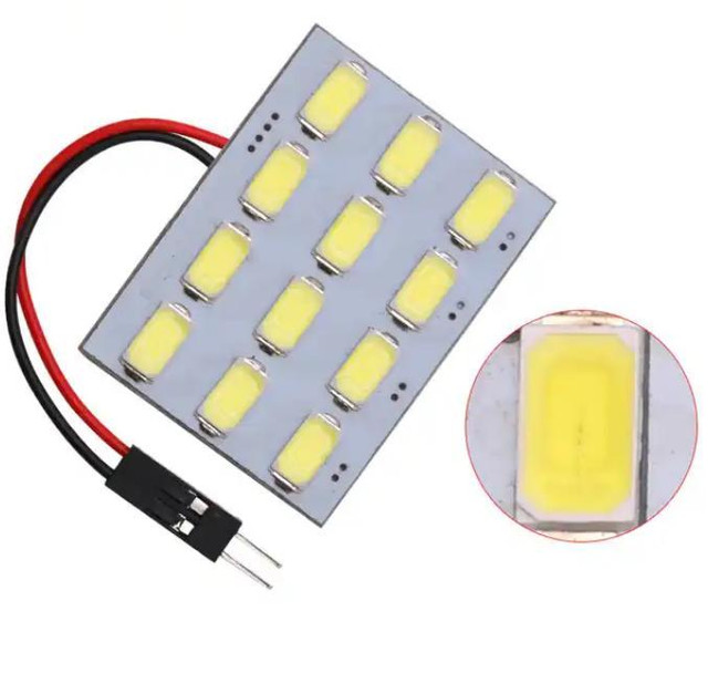 LED DOMELIGHT 5630 12/24/48Bulbs white color (4pack) T10&festoon in Other Parts & Accessories - Image 3