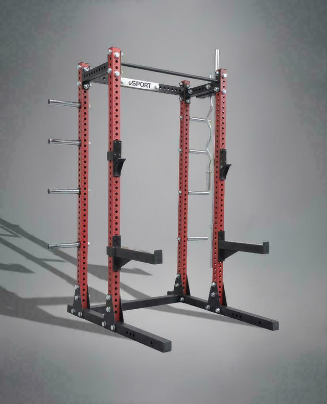 SQUAT RACKS BEST ON MARKET LASER CUT GAGE 11 3 x 3 Nex Day Shipping in Exercise Equipment in British Columbia - Image 2