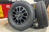 2022-2024 Toyota Tundra rims and Blizzak Winter tires