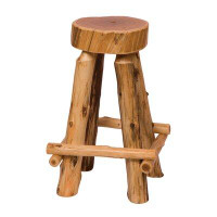 Loon Peak Lytle Solid Wood Bar & Counter Stool