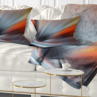 Made in Canada - The Twillery Co. Corwin Abstract Rays of Speed Large Lines Lumbar Pillow