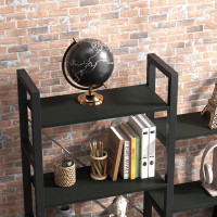17 Stories Taylers 59.4"H x 62.2"W Steel Conversion Library Bookcase